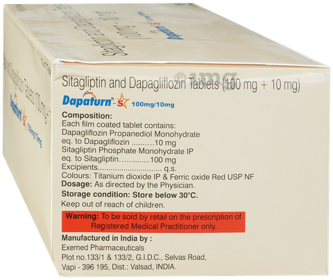Dapaturn-S 10mg/100mg Tablet