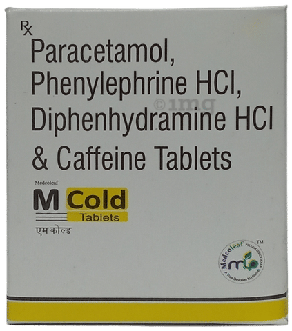 M Cold Tablet image M Cold Tablet image
