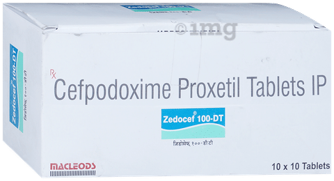 ज़ेडोसेफ 100mg टैबलेट डीटी image ज़ेडोसेफ 100mg टैबलेट डीटी image