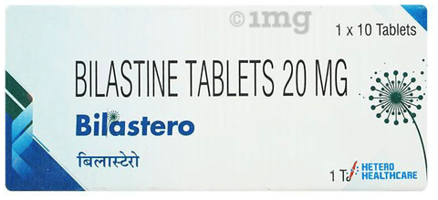 Bilastero 20mg Tablet image Bilastero 20mg Tablet image