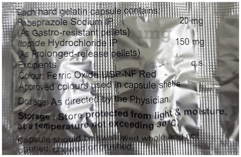 Rafron Plus 20mg/150mg Capsule image Rafron Plus 20mg/150mg Capsule image