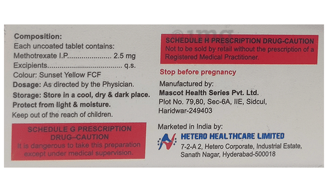 Methora 2.5 Tablet image