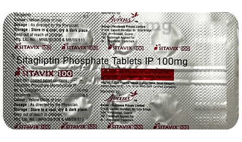 Sitavix 100 Tablet image