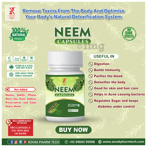 Pharmtech Neem Capsule image Pharmtech Neem Capsule image