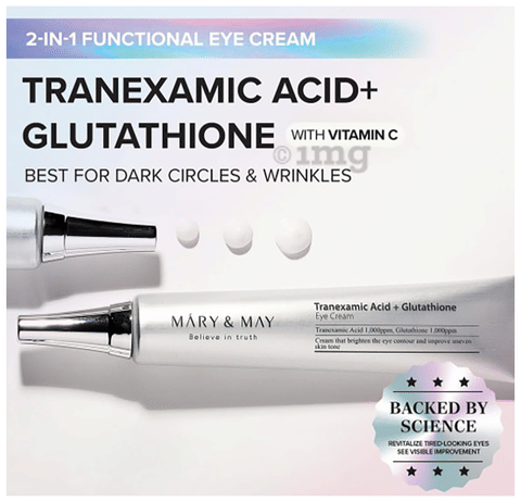 glutathione for eye color Mary&May - Tranexamic Acid+Glutathione Cream Cream for face and eye
