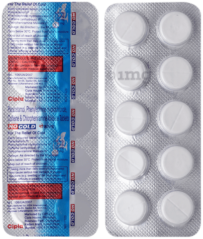 NOcold Tablet image