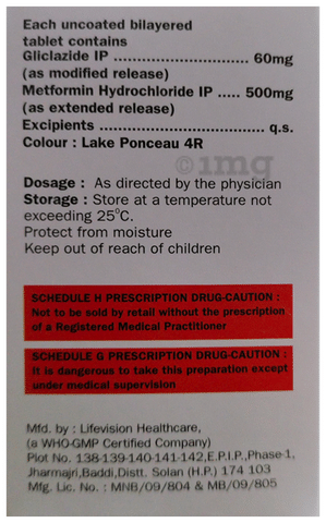Glicmer-M-XR Tablet