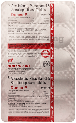 Dunec-P Tablet image