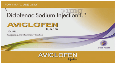 Aviclofen Injection image Aviclofen Injection image
