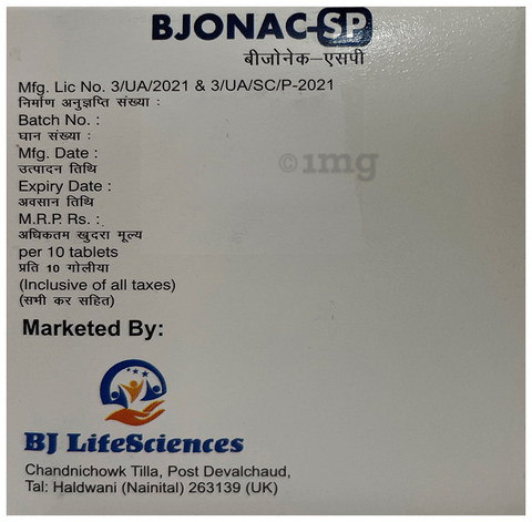 Bjonac-SP Tablet image