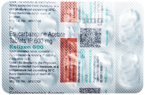 Eslizen 600mg Tablet image
