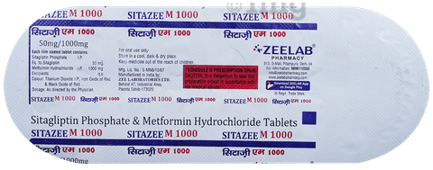 Sitazee M 1000 Tablet image Sitazee M 1000 Tablet image