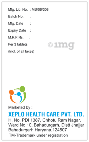 Xeplo-AZ 500 Tablet image
