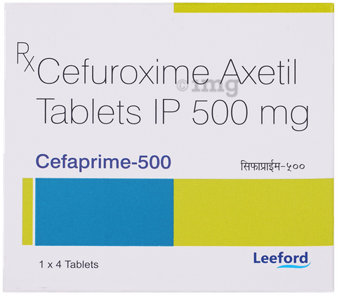 Cefaprime 500mg Tablet image