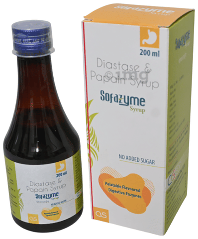 Sofazyme Syrup Palatable No Added Sugar image