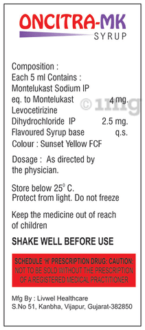 Oncitra-MK Syrup