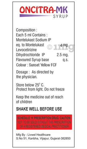 Oncitra-MK Syrup image
