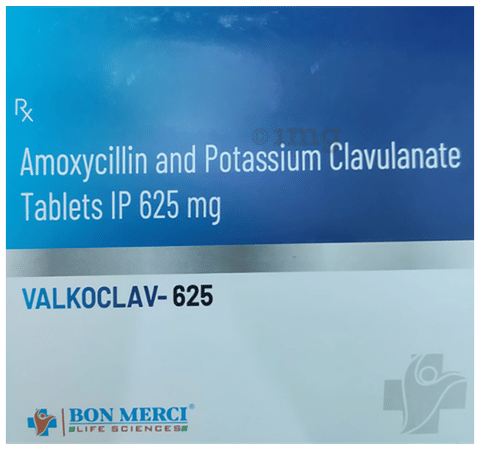 Valkoclav 625 Tablet image