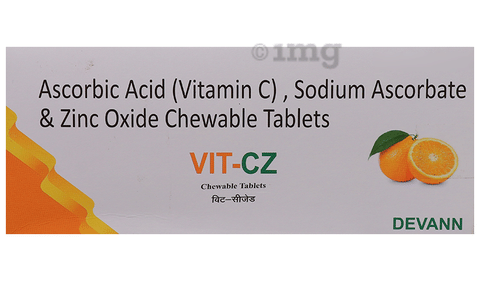 Vit-CZ Chewable Tablet image Vit-CZ Chewable Tablet image