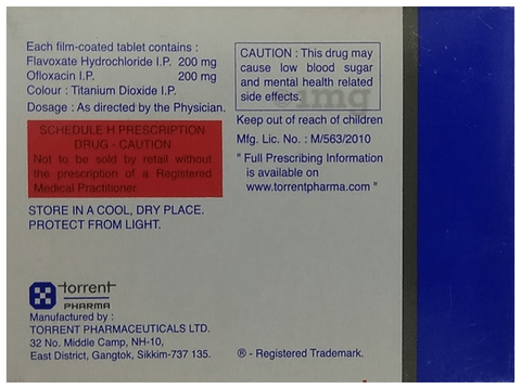 Flavospas O 200 mg/200 mg Tablet