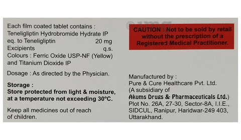 Tenglee 20 Tablet image