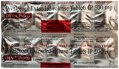 Divep 500 Tablet ER image Divep 500 Tablet ER image