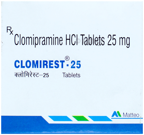 Clomirest 25 Tablet image Clomirest 25 Tablet image