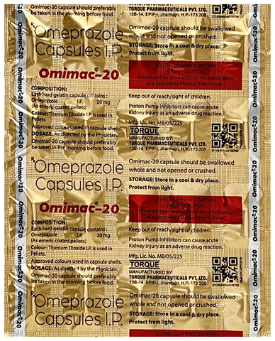 Omimac 20 Capsule
