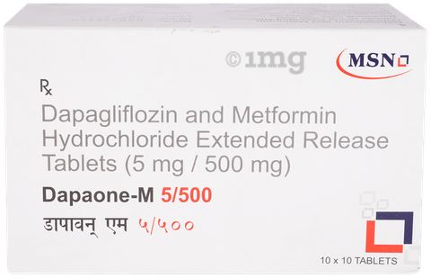 Dapaone-M 5mg/500mg Tablet