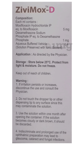 Zivimox D Eye Drop image Zivimox D Eye Drop image