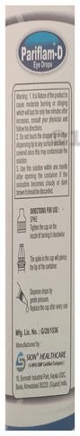 Pariflam-D Eye Drop BAK Free