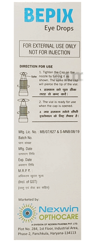 Bepix Eye Drop image Bepix Eye Drop image