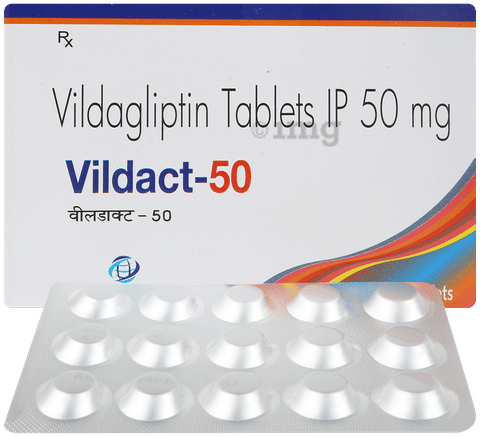 Vildact 50mg Tablet image