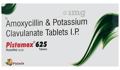 Pistamox 625 Tablet image