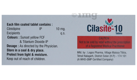 Cilasite 10 Tablet image Cilasite 10 Tablet image