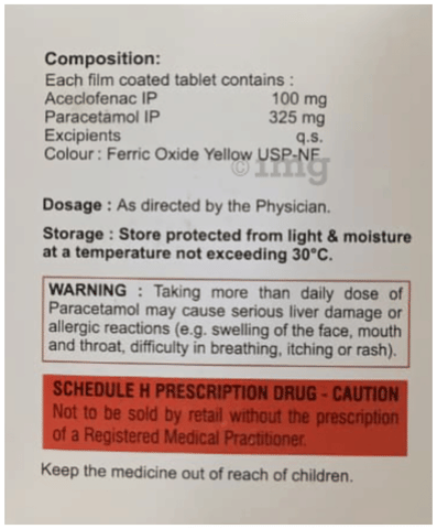 Acecloheal Plus Tablet image Acecloheal Plus Tablet image