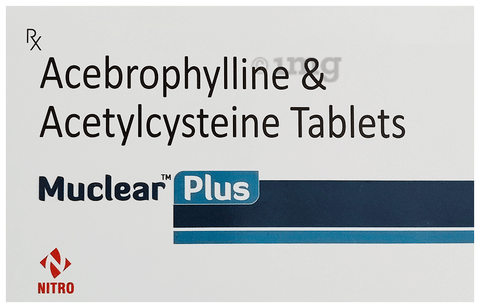 Muclear Plus 100mg/600mg Tablet image Muclear Plus 100mg/600mg Tablet image