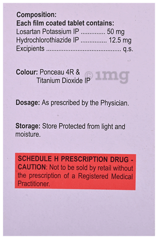 Losatec H 50 mg/12.5 mg Tablet
