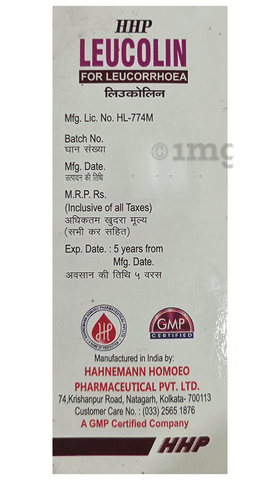HHP Leucolin  for Leucorrhoea image