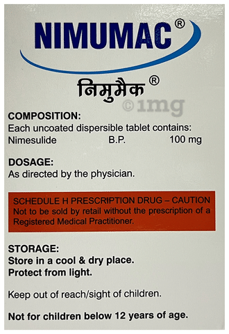 Nimumac Tablet DT Vanilla