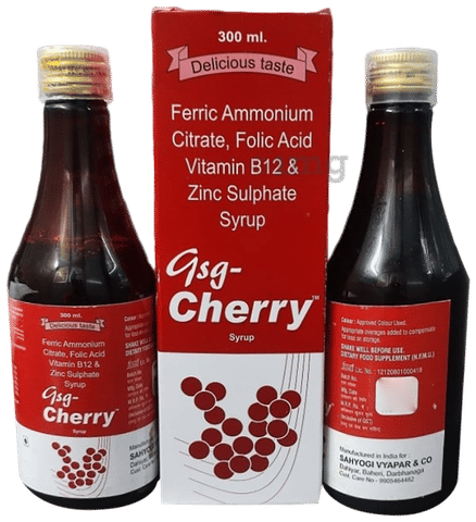 Gsg Cherry Syrup (300ml Each) image Gsg Cherry Syrup (300ml Each) image