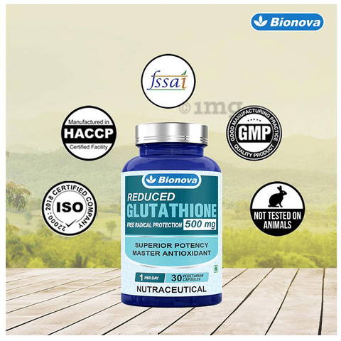glutathione 500mg reduced Buy New Roots Reduced Glutathione 200mg 60VCAP at NN main image 1