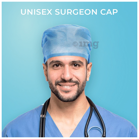 C Cure Blue And Green Z Plus Surgeon Cap, Size: 13 Inch at Rs 1.25/piece in  Ahmedabad