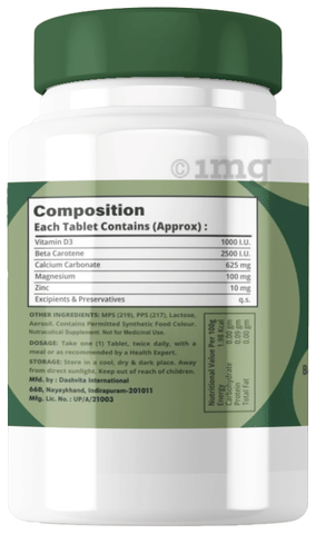 Calcium + Vitamin D3 Tablet image Calcium + Vitamin D3 Tablet image