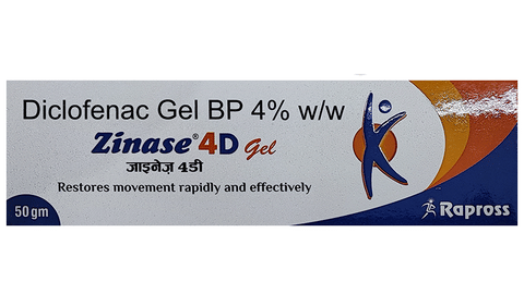 Zinase 4D Gel image