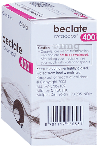 Beclate 400mcg Rotacap image Beclate 400mcg Rotacap image
