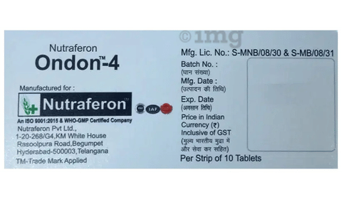 Ondon 4 Tablet MD image Ondon 4 Tablet MD image