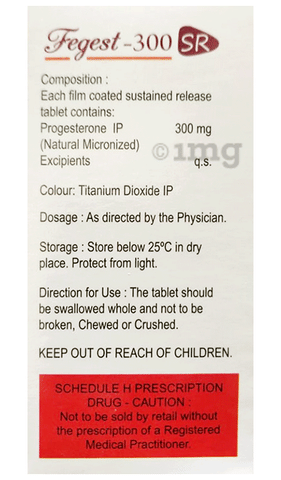 Fegest 300mg Tablet SR image Fegest 300mg Tablet SR image