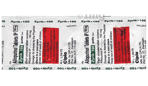 Zyrik 100 Tablet image Zyrik 100 Tablet image