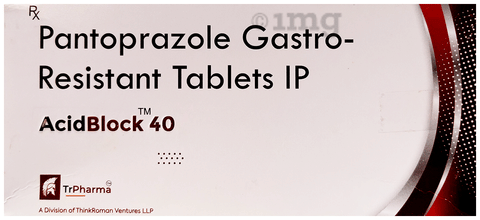 Acidblock 40 Tablet image